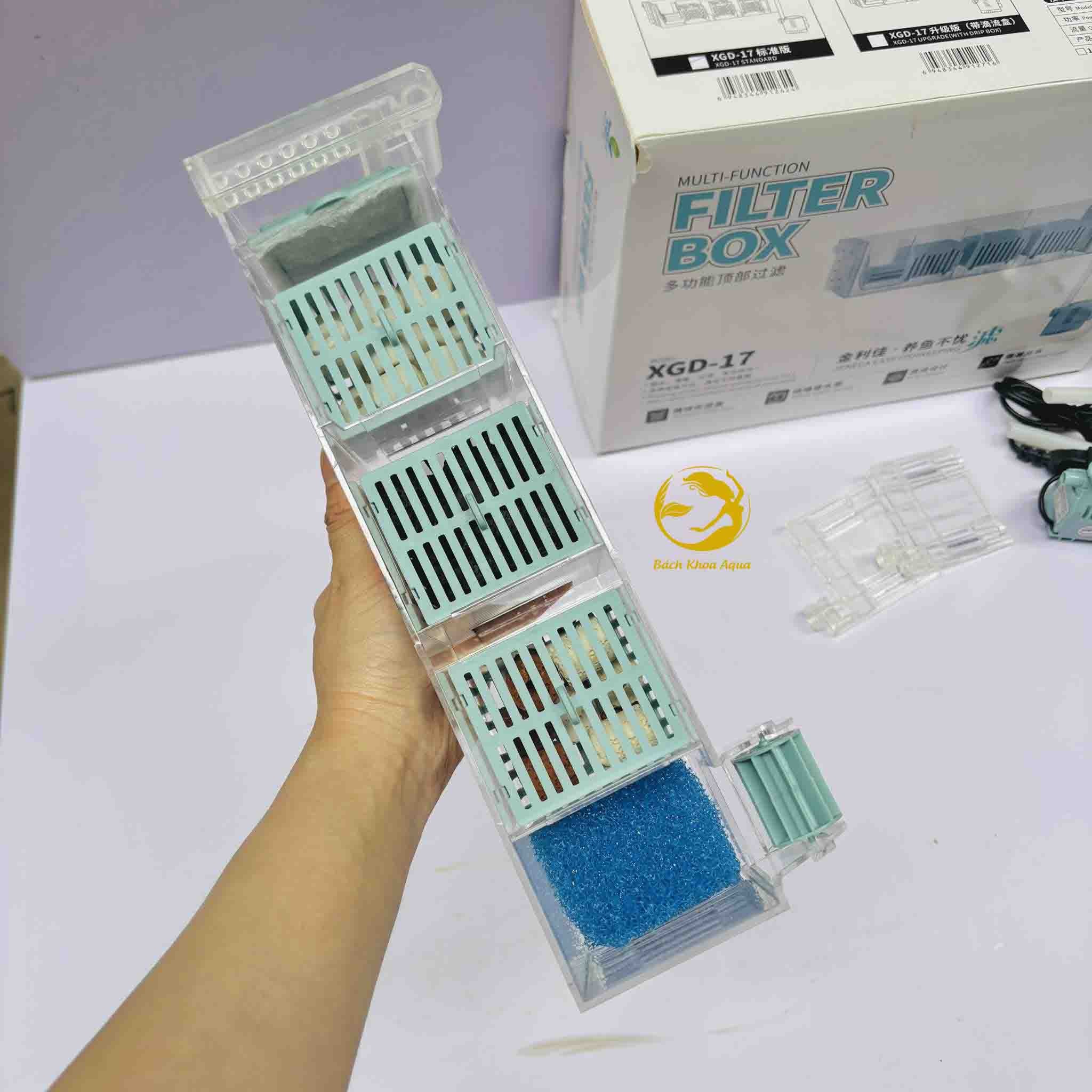 Bộ lọc tràn trên XGD-17 / XGD-19 đủ bơm và vật liệu lọc